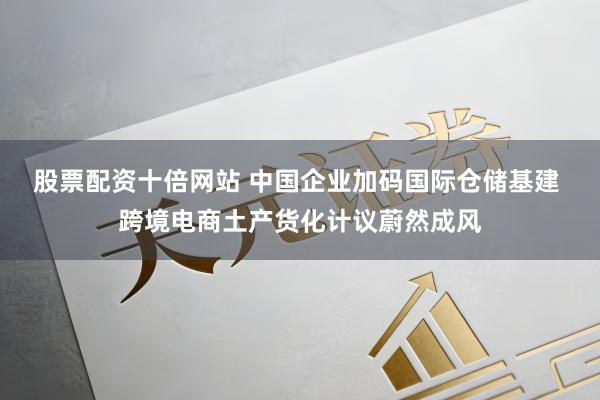 股票配资十倍网站 中国企业加码国际仓储基建 跨境电商土产货化计议蔚然成风